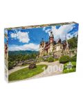 Puzzle Enjoy de 1000 piese - Castelul Regal, Sinaia - 1t
